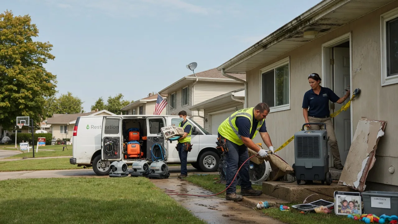 Water Damage Restoration in Zionsville, IN near me